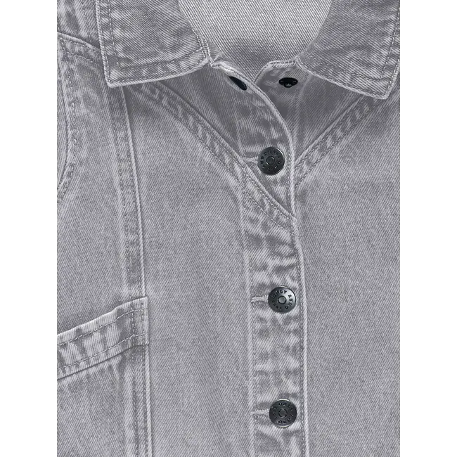 Kids ONLY zomer jeans gilet meisjes - licht grijs denim - Kogkennedy