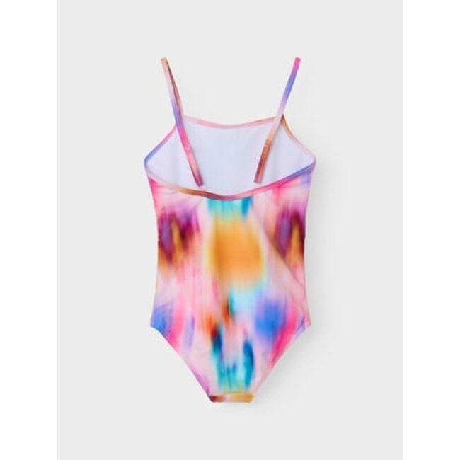 Name it zomer badpak meisjes - oranje - Nkfpzala