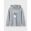 Name it zomer hoodie jongens - grijs - Nkmbedog