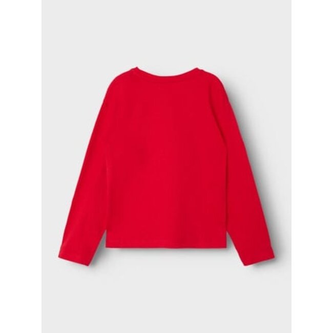 Name it zomer top meisjes - rood - Nkfronna