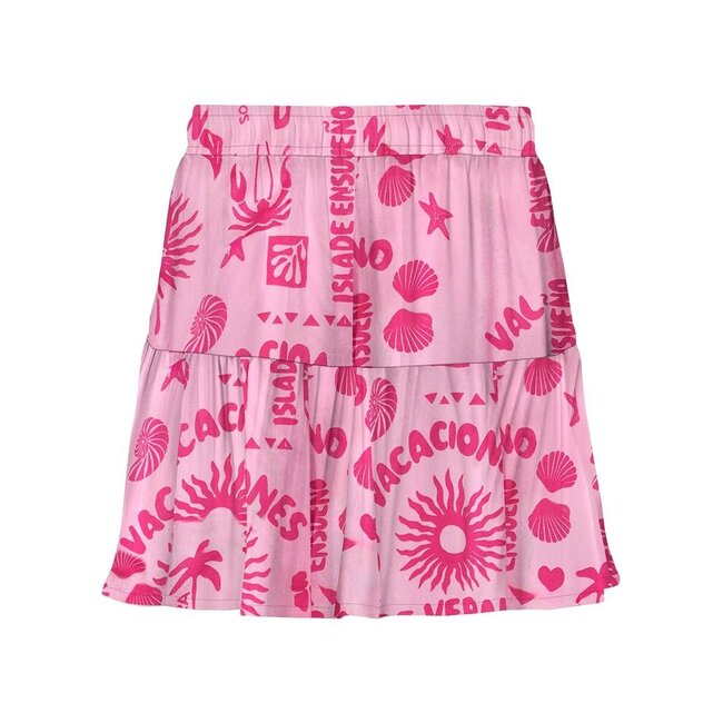 Kids ONLY zomer skort meisjes - fuchsia, roze paars - Kogzalina