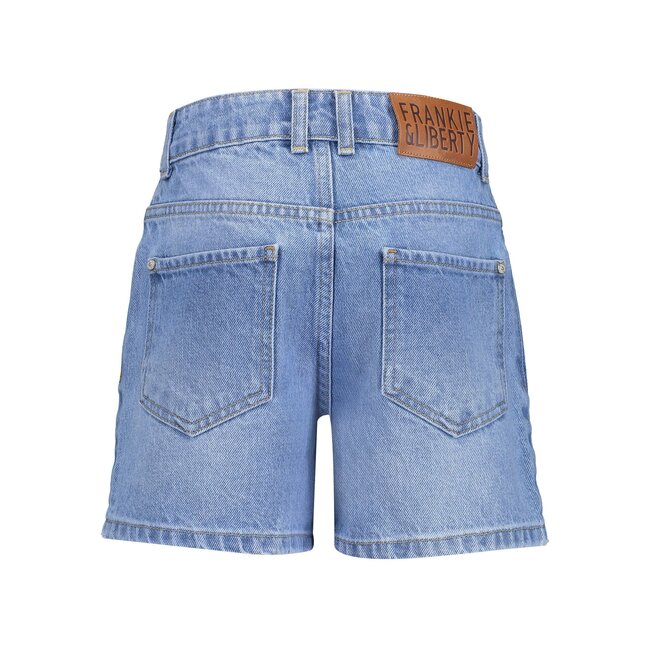 Frankie & Liberty Zomer short meisjes - jeans blauw - Resta