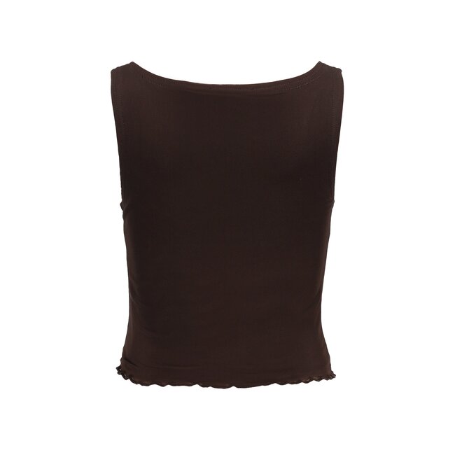 Frankie & Liberty Zomer top meisjes - bruin - Sadee