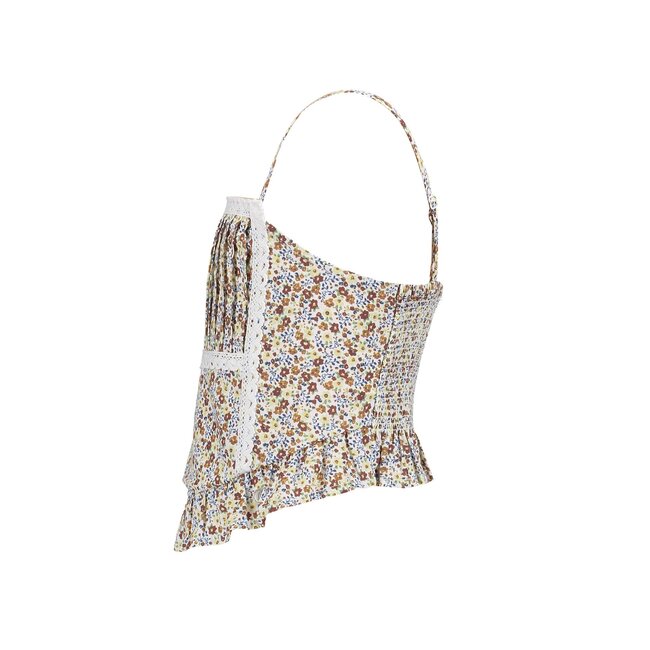 Frankie & Liberty Zomer top meisjes - multi - bloemenprint - Sterre