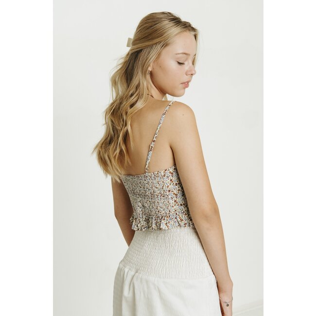 Frankie & Liberty Zomer skort meisjes - creme - Ragna