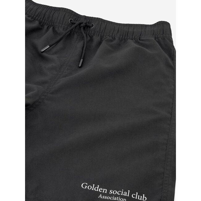 Nik&Nik zomer zwembroek jongens - zwart - Golden