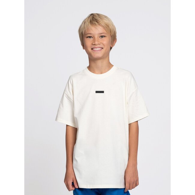 Nik&Nik zomer t-shirt jongens - off wit, oversized - Golden