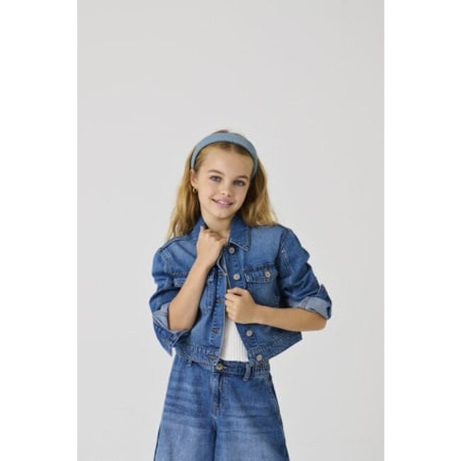 Kids ONLY zomer spijkerjasje meisjes - blauw - Koglumi