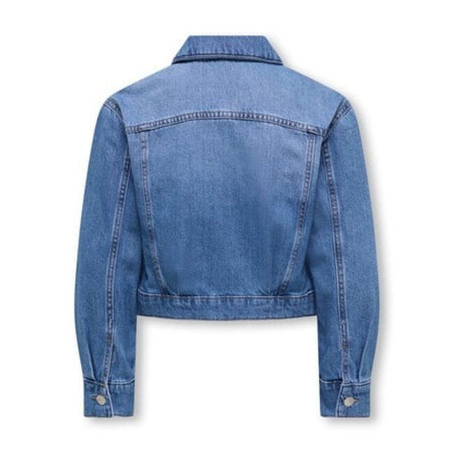 Kids ONLY zomer spijkerjasje meisjes - blauw - Koglumi