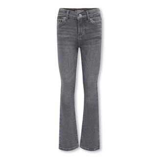 Kids ONLY zomer flair jeans broek meisjes - grijs - Kogblush