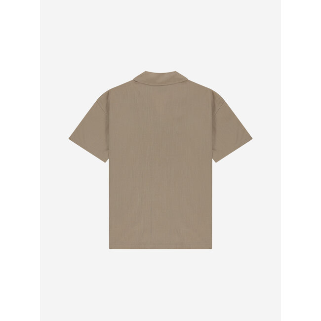 Nik&Nik zomer shirt jongens - taupe - Luis