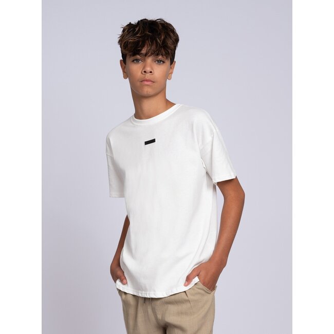 Nik&Nik zomer t-shirt jongens - off wit, oversized - Duuke