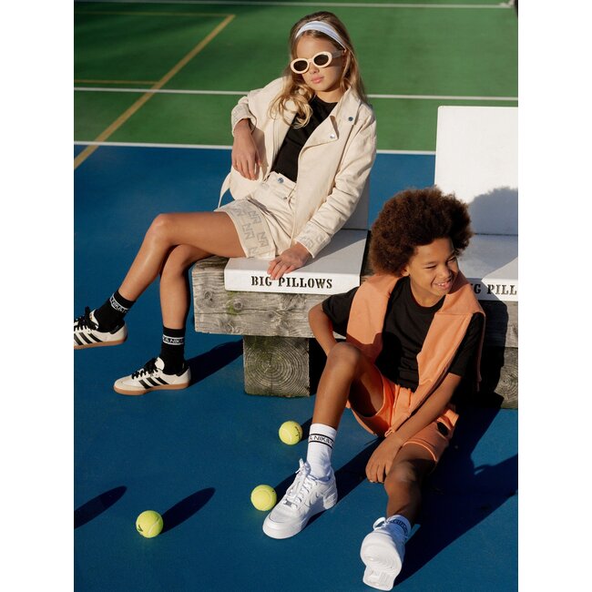 Nik&Nik zomer rok meisjes - taupe - Floor