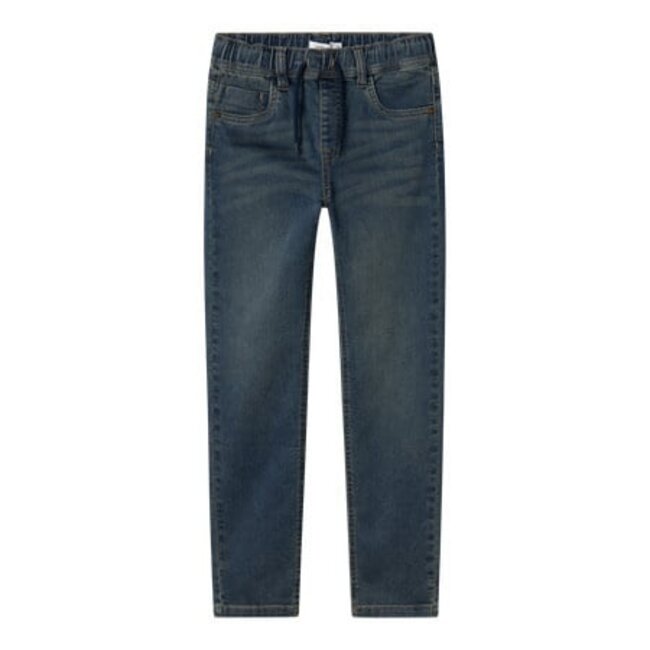 Name it zomer jeans broek jongens - vintage blauw - slim fit - NkmRyan