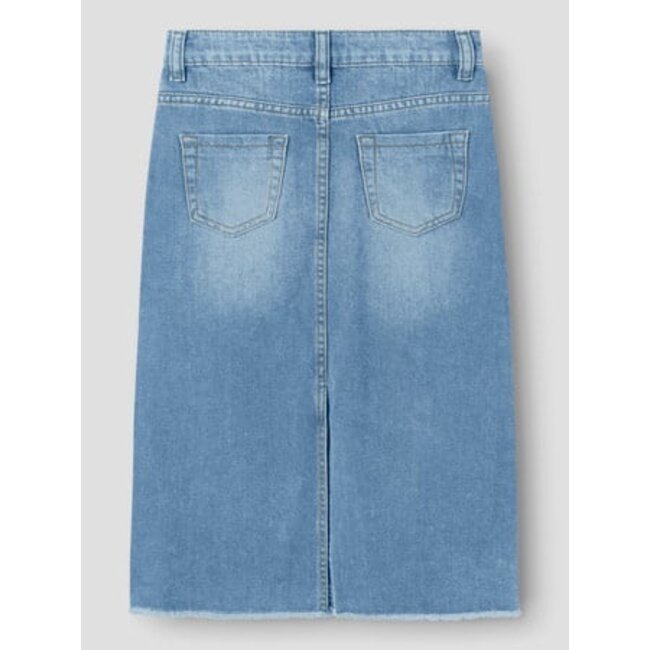 Name it zomer jeans rok lang - licht blauw denim - NkfKat