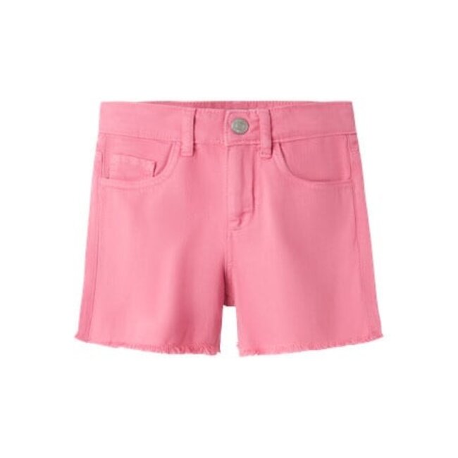 Name it zomer short meisjes - paars - NkfRose - mom fit