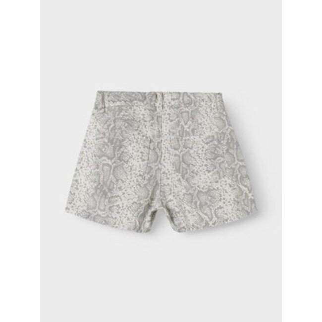 Name it zomer short meisjes - wit - mom fit - NkfRose