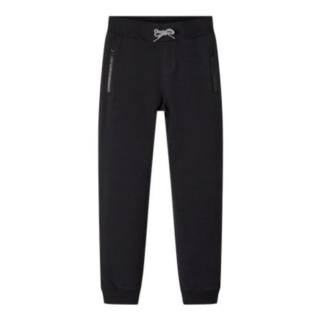 Name it zomer sweat broek jongens - zwart - NkmHonk