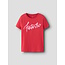 Name it zomer korte mouw t-shirt meisjes - rood regular fit - NkfKassia