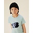 Name it zomer korte mouw t-shirt jongens - blauw - regular fit - NkmKurth