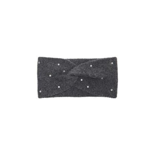 Kids ONLY winter hoofdband meisjes - grijs - KogChyna - gebreid