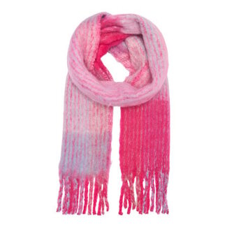 Kids ONLY winter sjaal meisjes - roze - KogSanne - gebreid