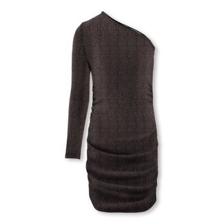 Kids ONLY winter jurk meisjes - zwart - KogQueen - regular fit, glitter