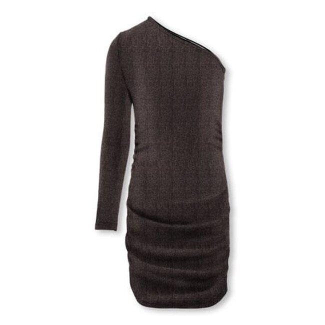Kids ONLY winter jurk meisjes - zwart - KogQueen - regular fit, glitter