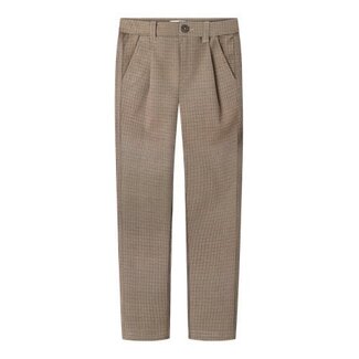 Name it winter broek jongens - bruin - xslim fit - NkmSilas