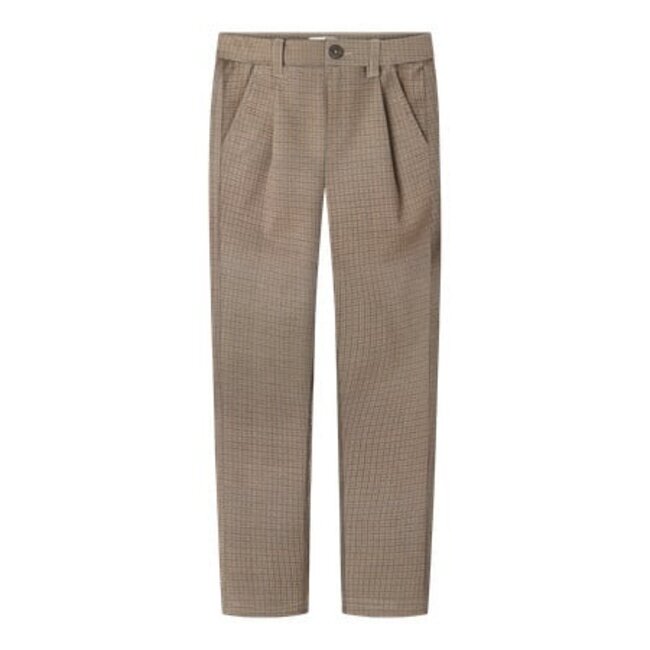 Name it winter broek jongens - bruin - xslim fit - NkmSilas