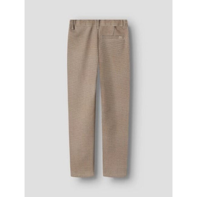 Name it winter broek jongens - bruin - xslim fit - NkmSilas