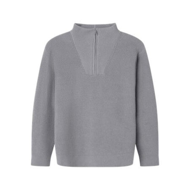 Name it winter sweater jongens - grijs - gebreid - NkmNesolle