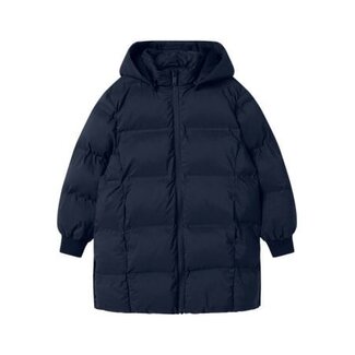 Name it winter winterjas meisjes - blauw - puffer, lang - NkfMusk