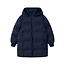 Name it winter winterjas meisjes - blauw - puffer, lang - NkfMusk