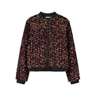 Name it winter bomberjack meisjes - goud - NkfRunica