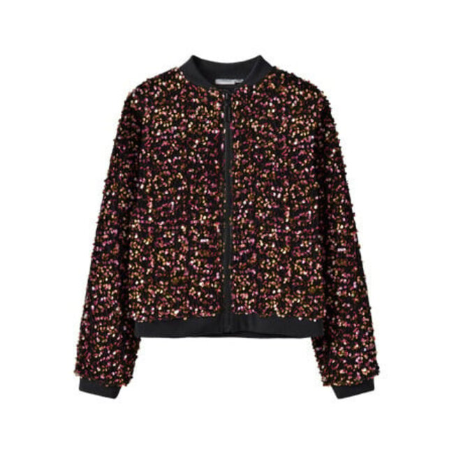 Name it winter bomberjack meisjes - goud - NkfRunica