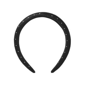 Name it winter haarband meisjes - zwart - NkfRiglitter