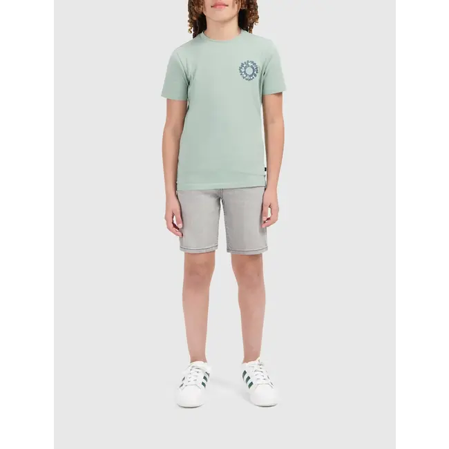 Ballin Zomer jeans short jongens - licht grijs - Jaxx - regular fit