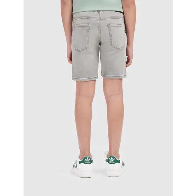 Ballin Zomer jeans short jongens - licht grijs - Jaxx - regular fit