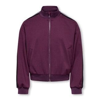 Kids ONLY winter track jacket meisjes - paars - KogWarm