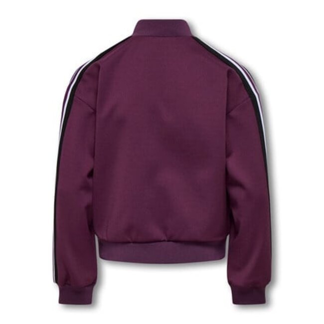 Kids ONLY winter track jacket meisjes - paars - KogWarm