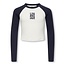 Kids ONLY winter top meisjes - blauw - KogBina - slim fit, longsleeve