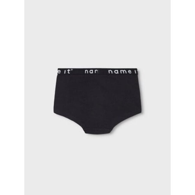 Name it winter ondergoed meisjes - zwart - 2p hipster - NkfHipster