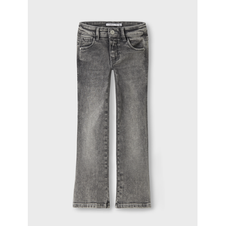 Name it winter jeansbroek meisjes - grijs - bootcut fit - NkfPolly