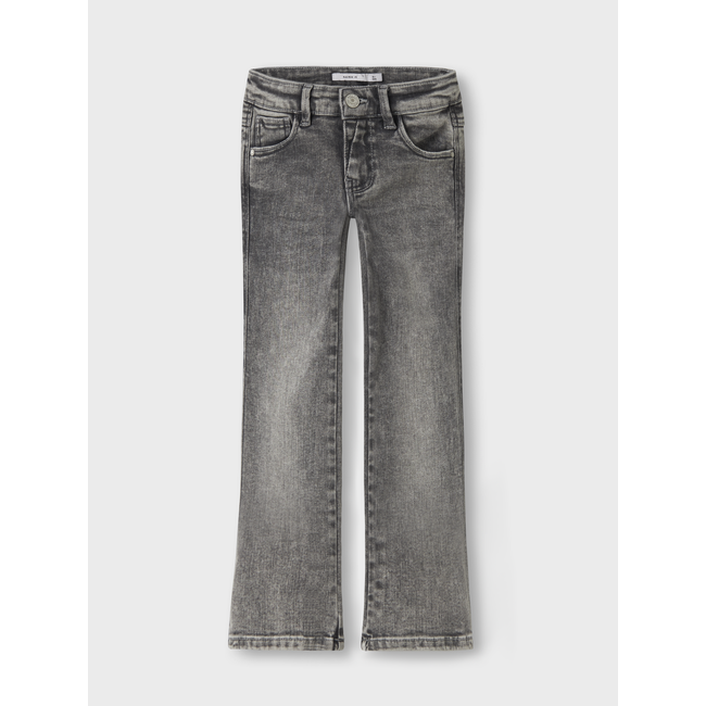 Name it winter jeansbroek meisjes - grijs - bootcut fit - NkfPolly