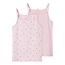 Name it winter ondergoed meisjes - zwart - 2p top - NkfShort