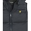 Lyle & Scott winter gilet jongens - donker navy blauw - gewatteerd