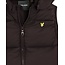 Lyle & Scott winter gilet jongens - zwart - gewatteerd