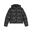 Lyle & Scott winter winterjas jongens - zwart - puffer, cropped