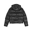 Lyle & Scott winter winterjas jongens - zwart - puffer, cropped